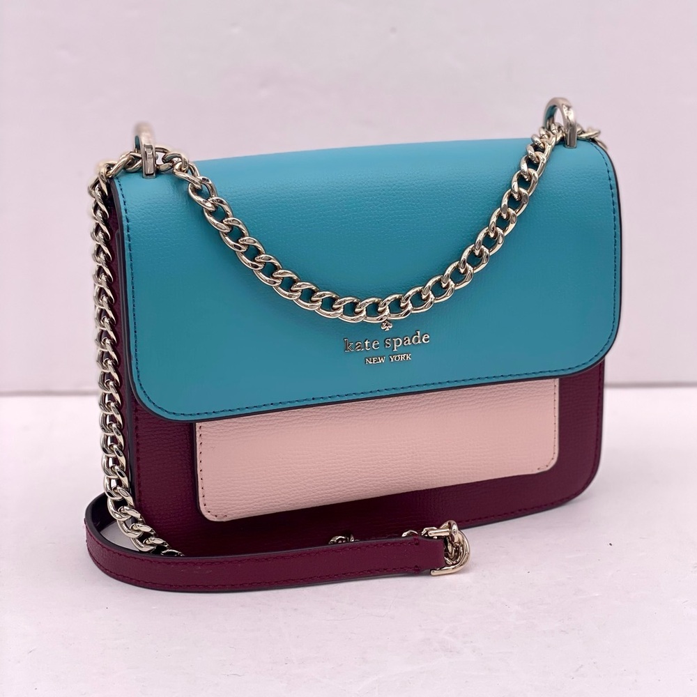 Kate Spade Remi Colorblock Flap
Chain Crossbody Shoulder Bag in
Multi